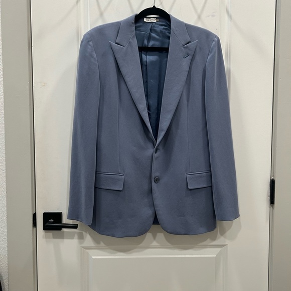 Bottega Veneta Stretch Nylon 2 Button Blazer 48 / 38 - Picture 2 of 10